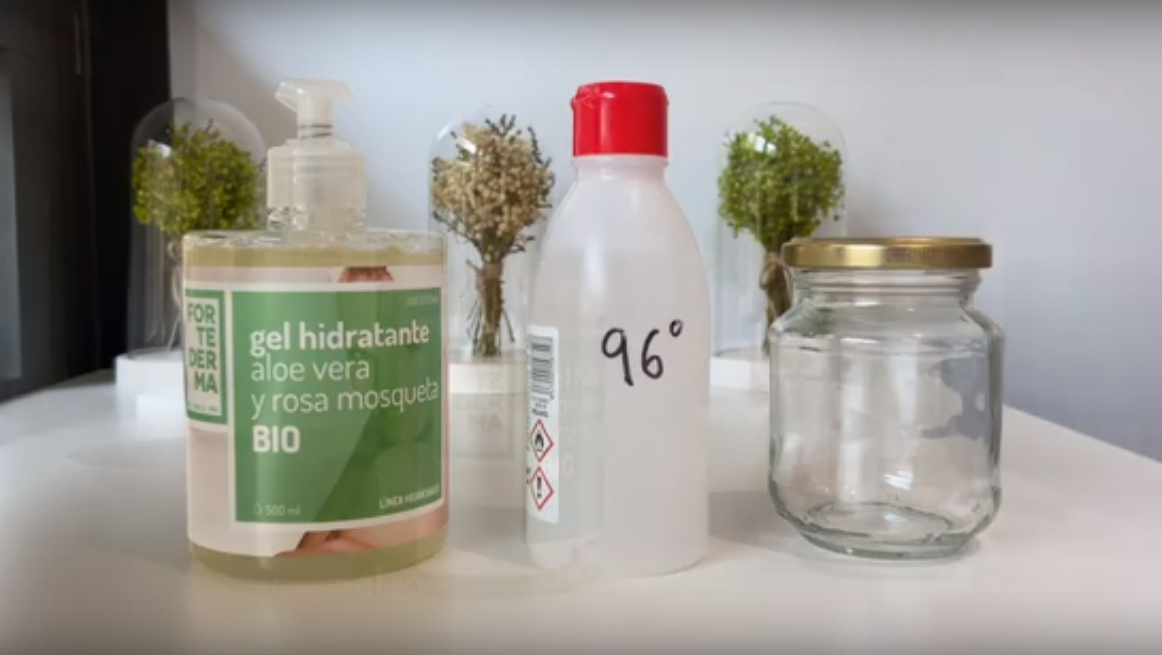 Cómo hacer gel hidroalcóholico desinfectante en casa