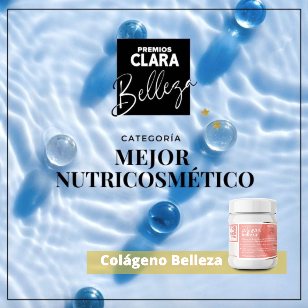 Colágeno Belleza, nominado como Mejor Nutricosmético en los Premios CLARA Belleza