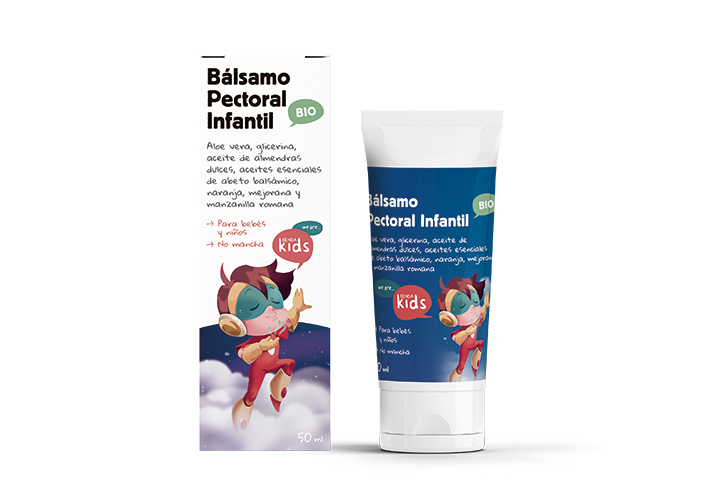 Bálsamo pectoral infantil