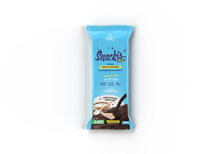 Snackis choco negro con yogur
