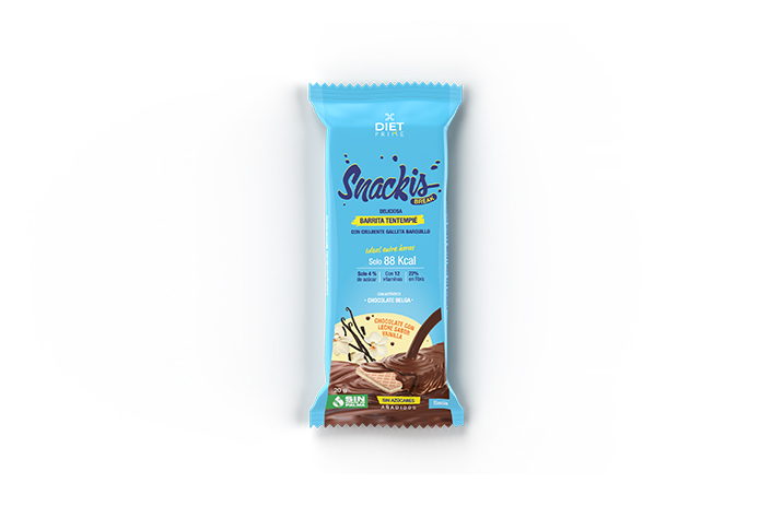 Snackis choco leche con vainilla