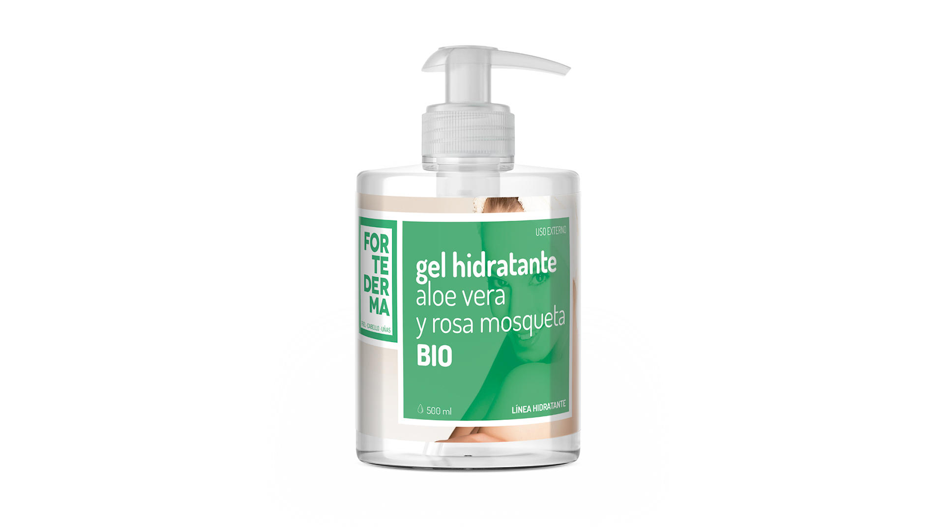 Gel hidratante aloe vera y rosa mosqueta BIO