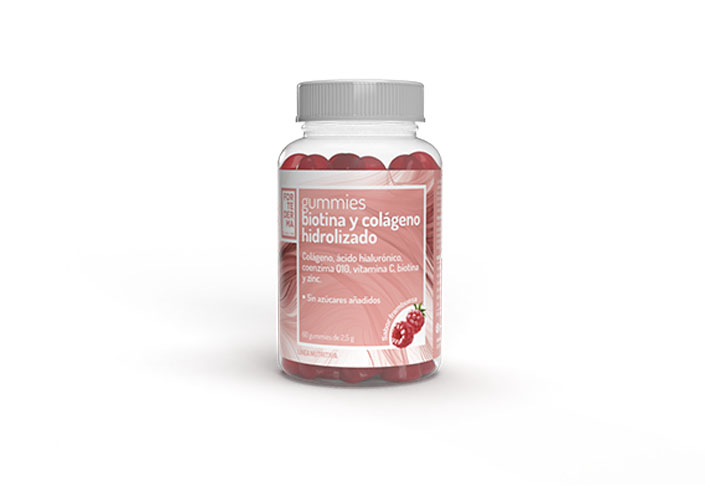 Gummies biotina y colágeno hidrolizado