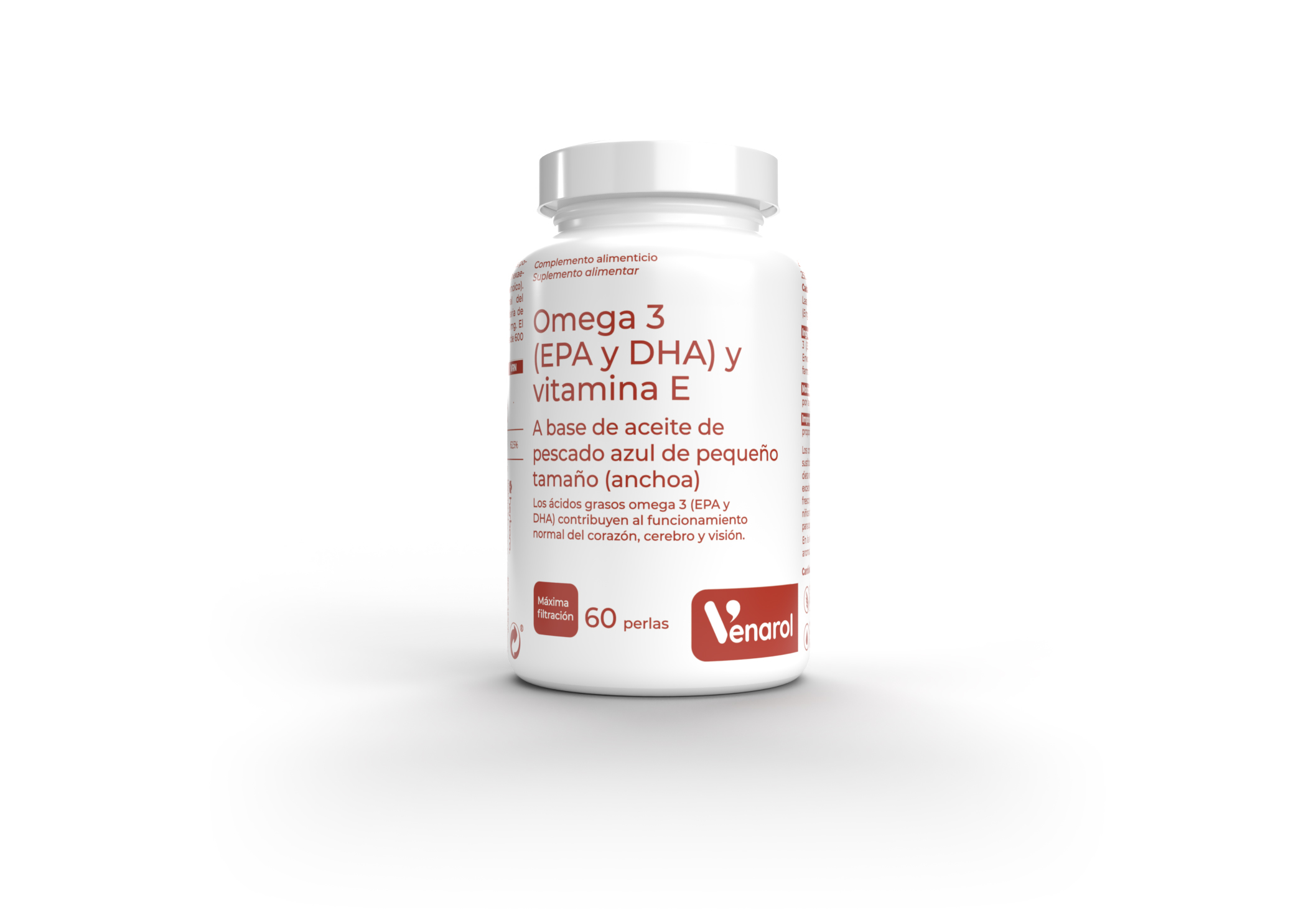 Omega 3 (EPA y DHA) y vitamina E