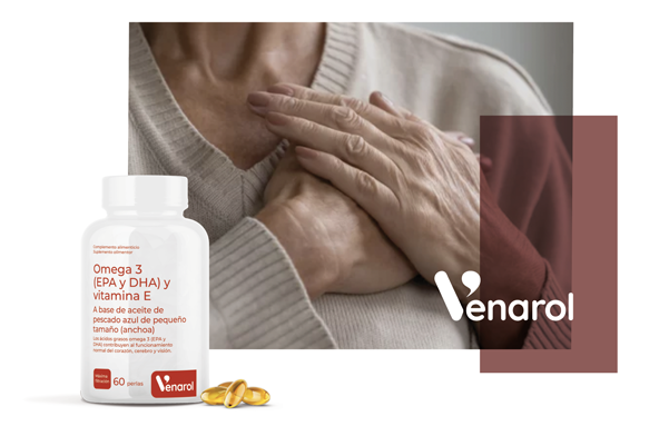 Omega 3 (EPA y DHA) y vitamina E