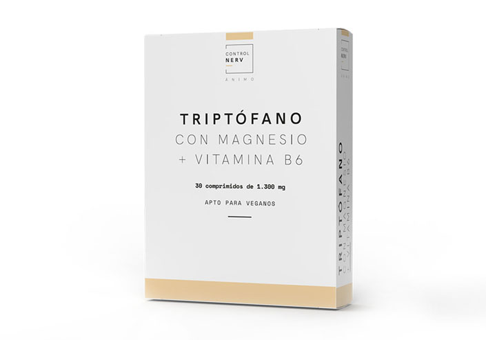 Triptófano con magnesio + vitamina B6